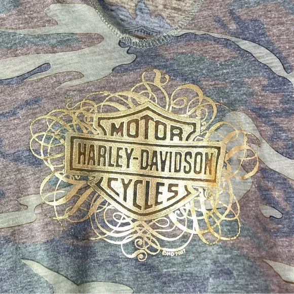 Harley Davidson camo tee Large Laurel Maryland - Picture 2 of 6